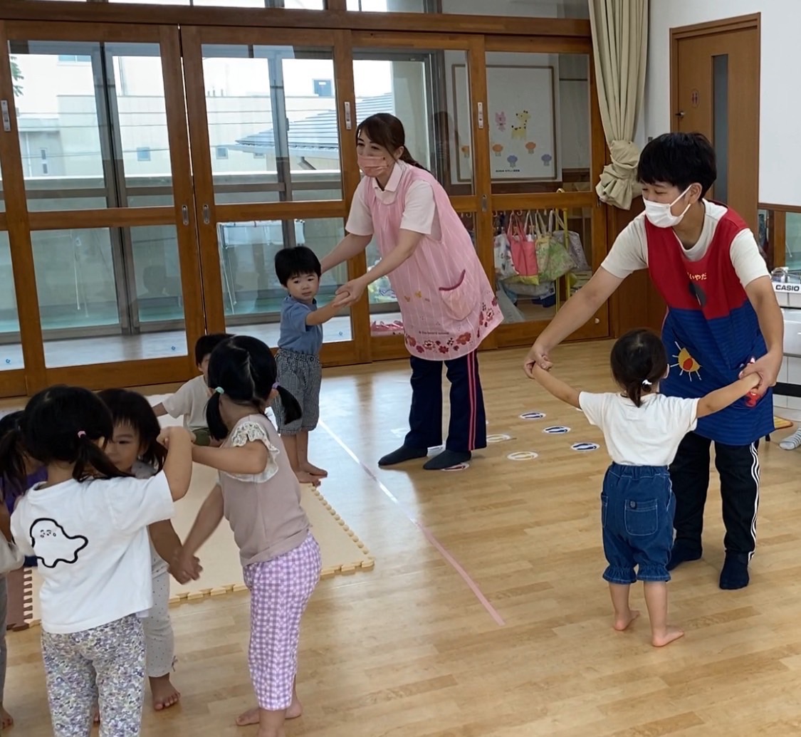101：なでしこ保育園×就実GBAの手遊びと体操