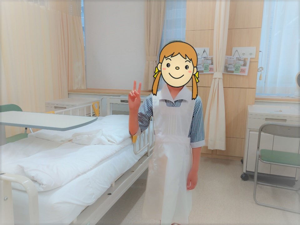706：看護学校のユニフォームを試着してみよう