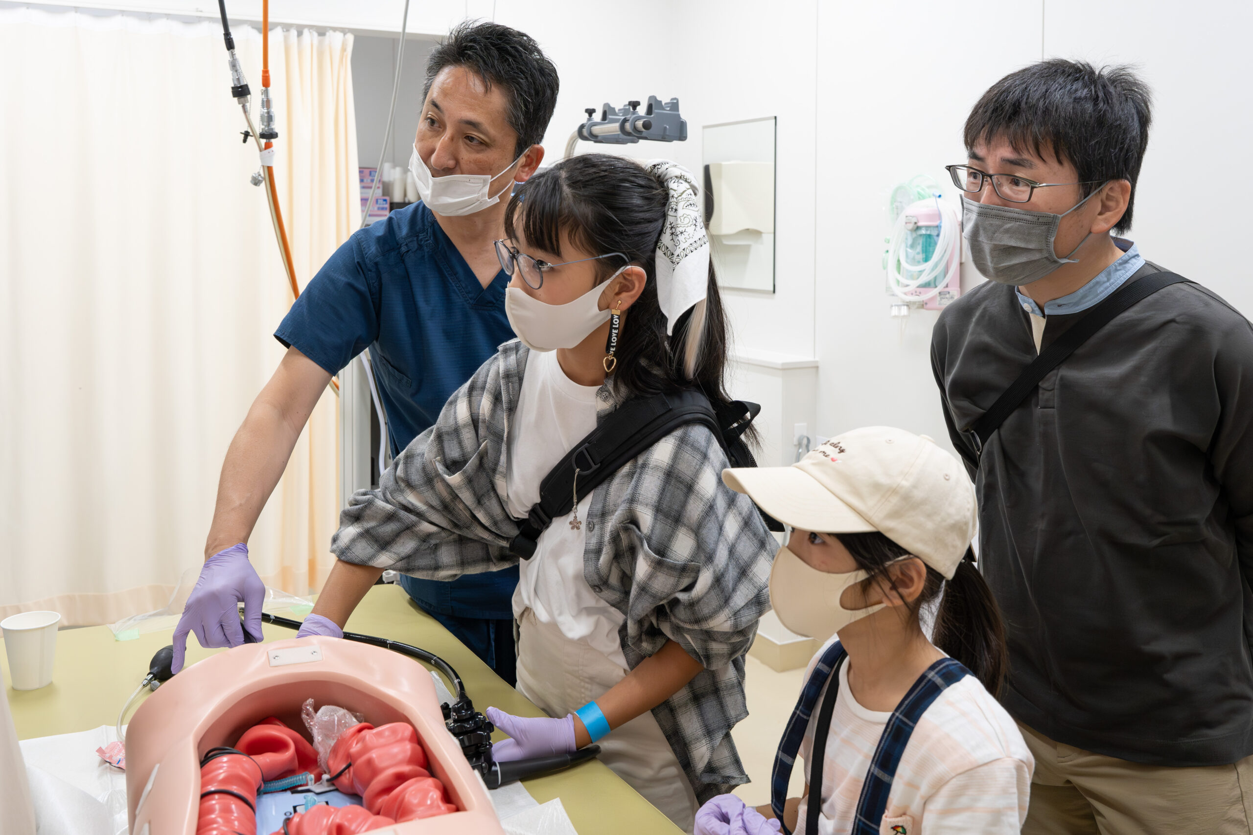 118：見て触って、身近に感じる内視鏡