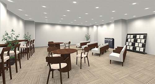 フロア改修後イメージ画像